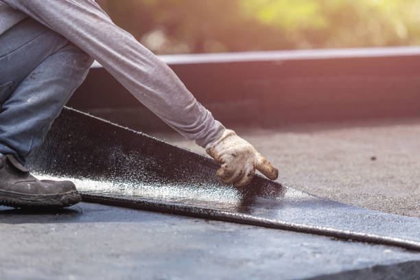 Professional Crawl Space Encapsulation technician working in Elwood, NJ